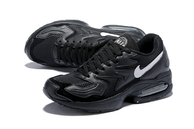 Men Nike Air Max All Black Shoes